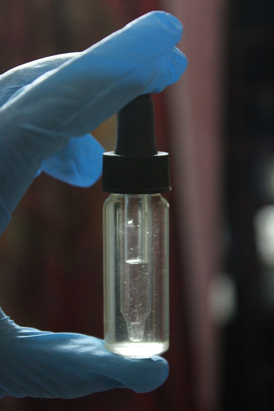 Hyaluronic acid serum presented on a clean minimalist surface, the kind of formulation Miami locals keep on rotation