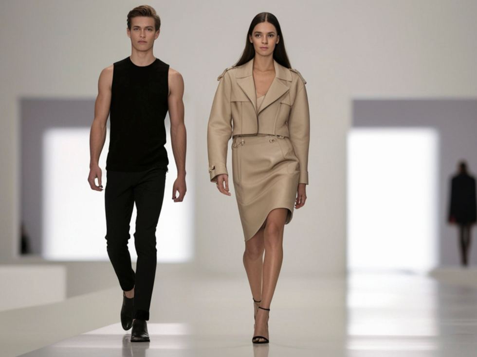 High fashion editorial, the Mandale style pages