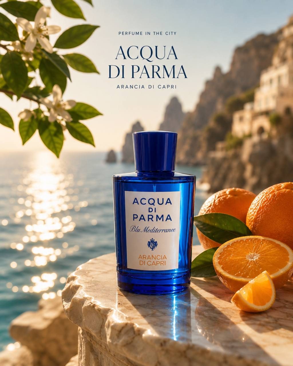 Acqua di Parma Arancia di Capri, perfume in the city